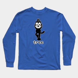 Yoga felix tree Long Sleeve T-Shirt